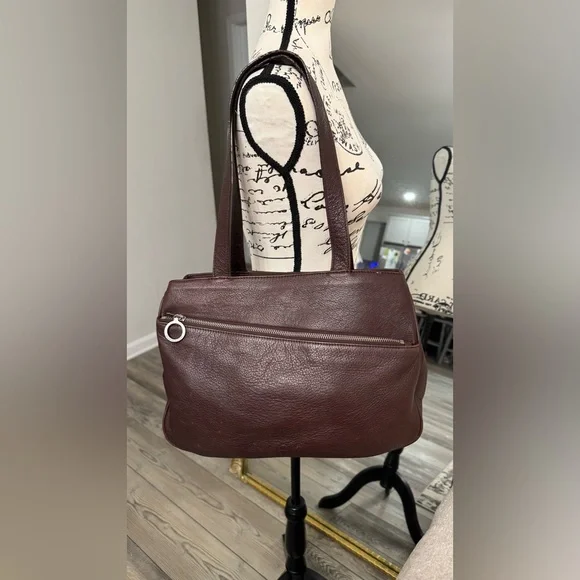 Etienne aigner Elegant Brown Leather Tote Bag - Picture 4 of 16